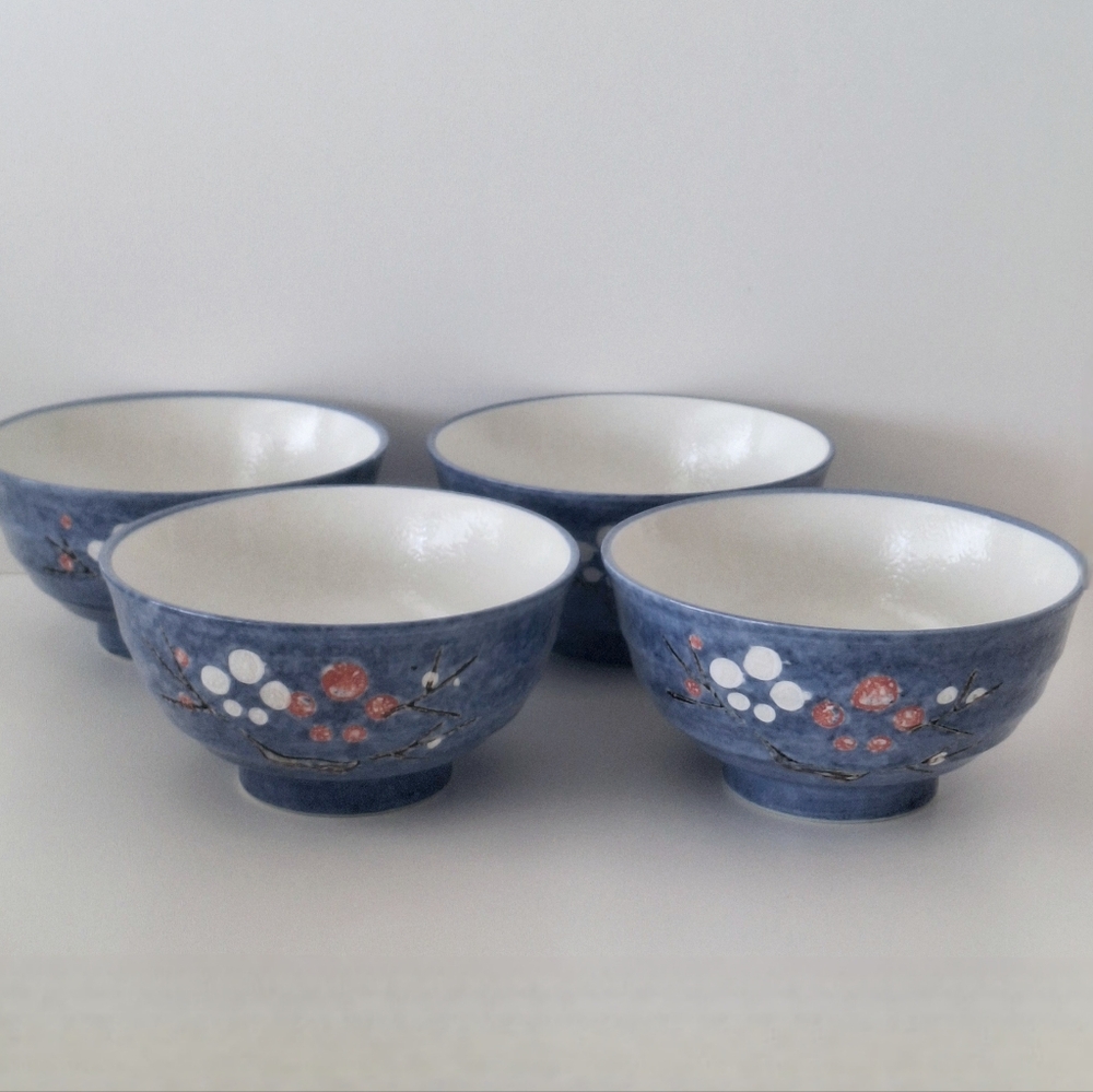 Unbranded Japanese Bowls - Set of 4 - vintage